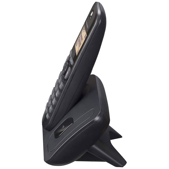 Panasonic KX-TGC210SPB Teléfono Inalámbrico DECT Negro